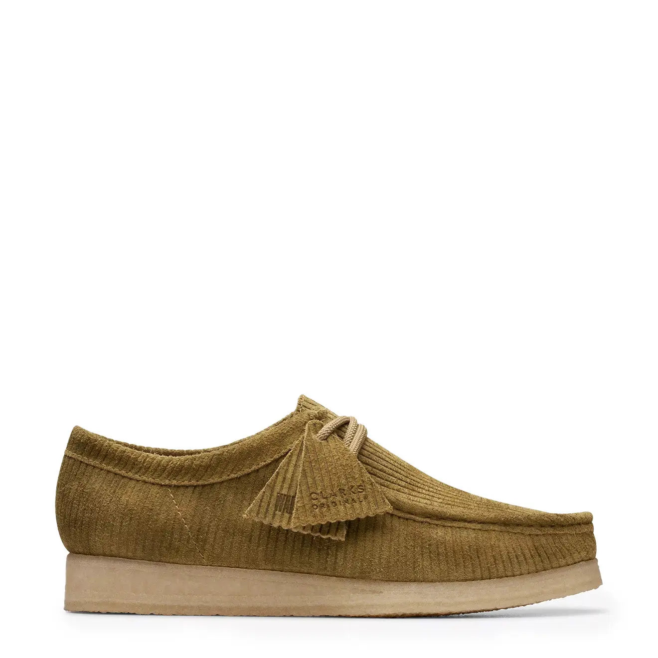 Clarks green suede sales shoes