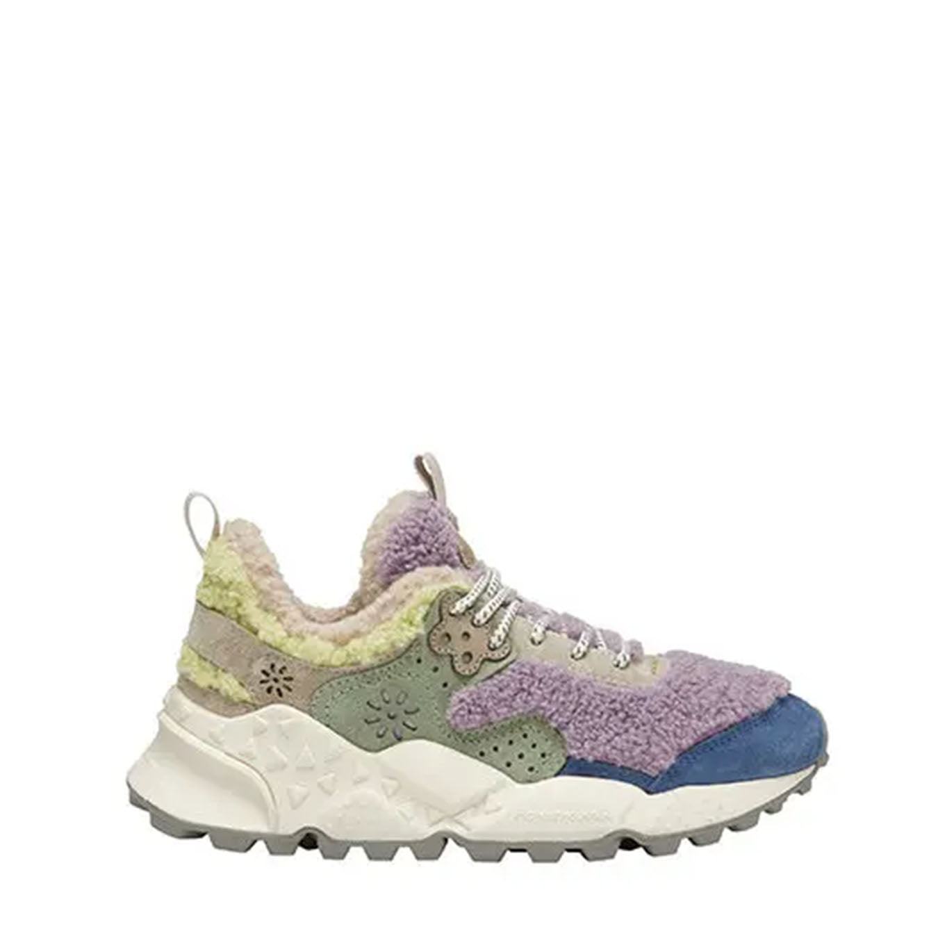 Flower Mountain Womens Kotetsu Trainers Violet / Lime - Parasol Store