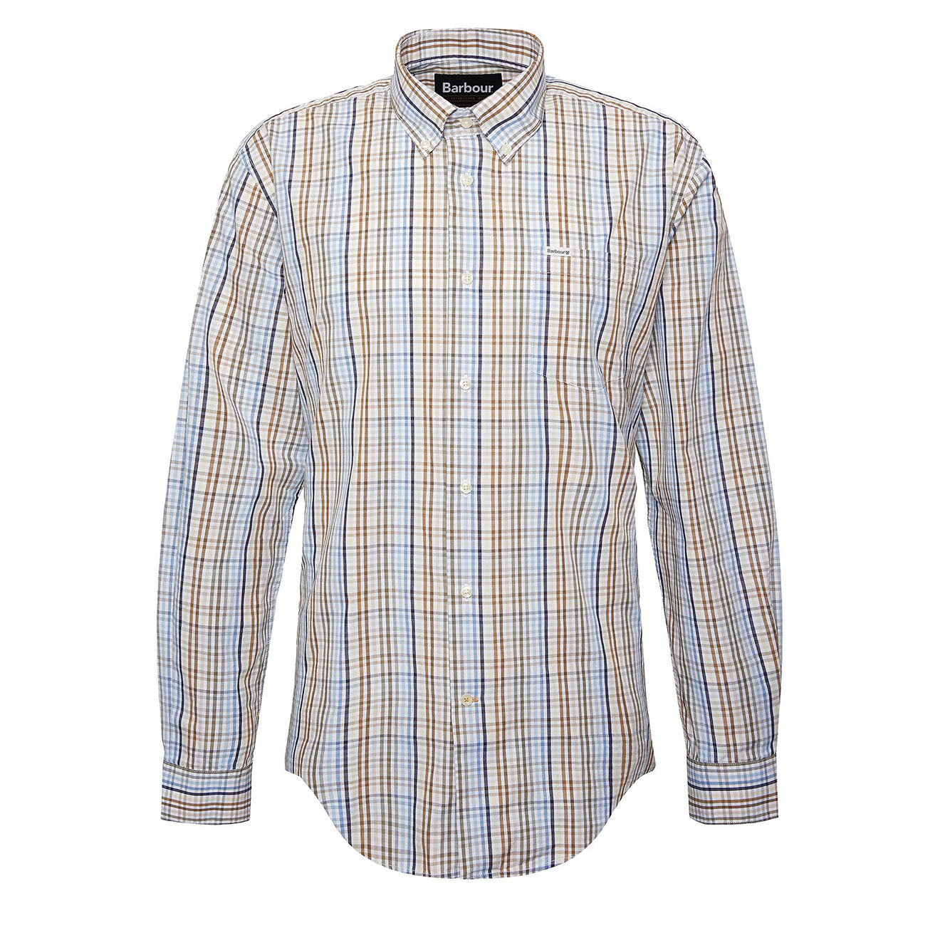 Barbour Malton Regular Shirt Sky - Parasol Store