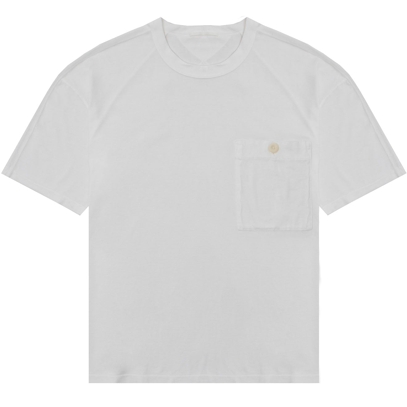 Ten C Manica Corta T-Shirt White Snow - Parasol Store