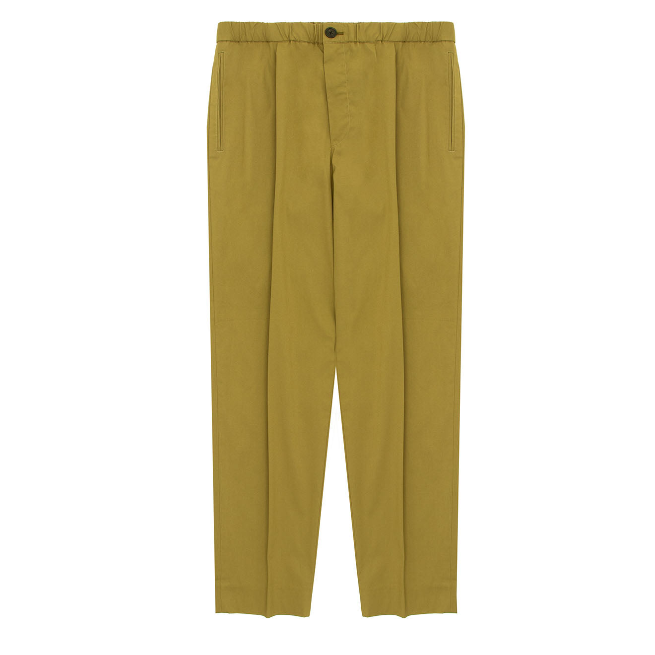 Paul Smith Pleated Elasticated Waist Trouser Military Green - Parasol Store