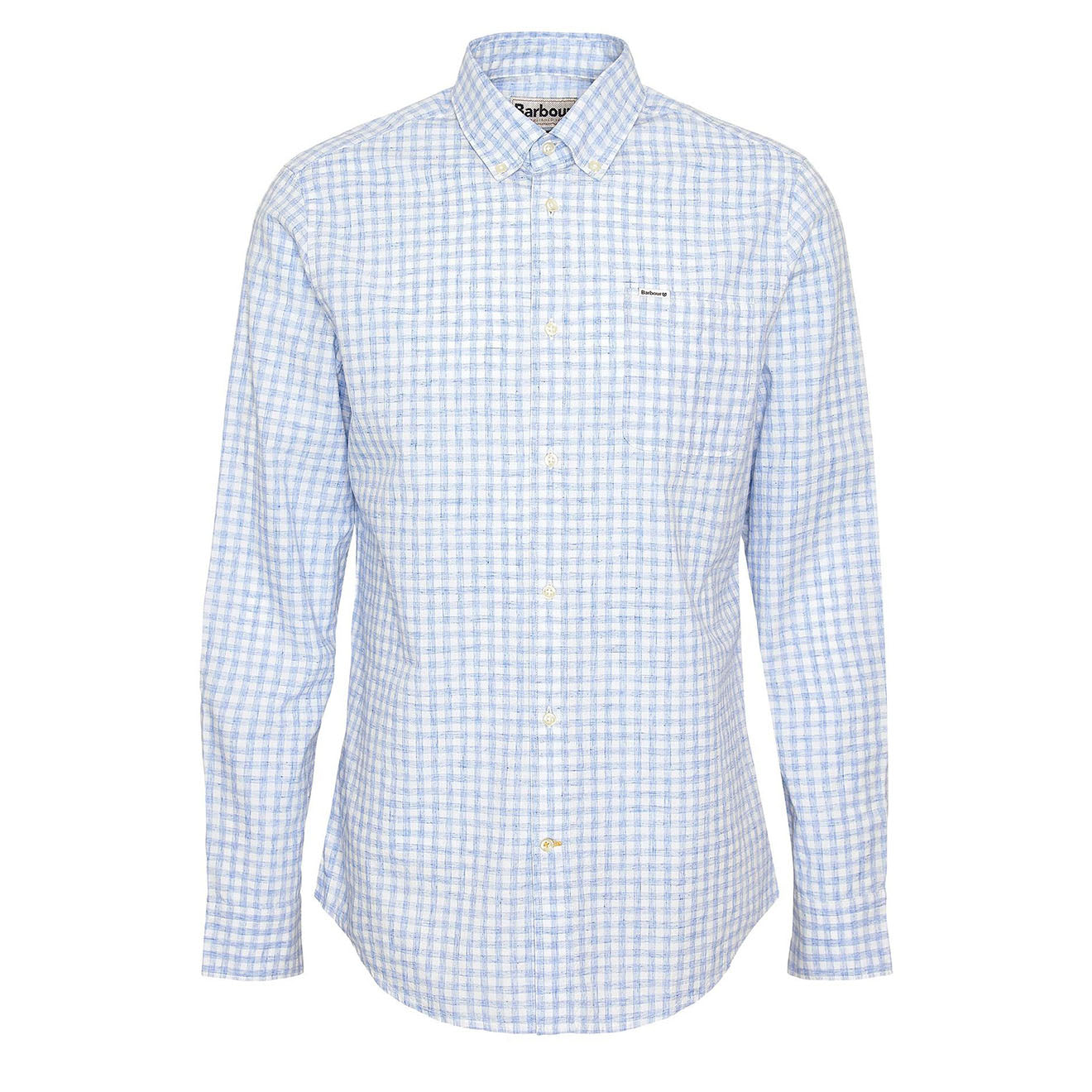 Barbour Kanehill Tailored Shirt Sky - Parasol Store