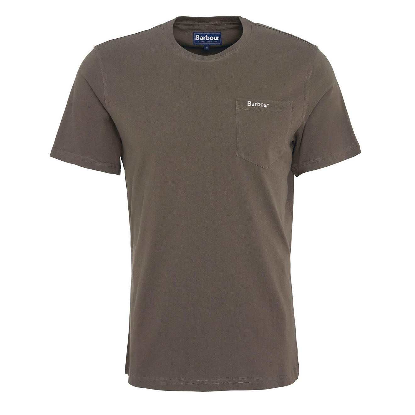 Barbour Langdon Pocket T-Shirt Tarmac - Parasol Store