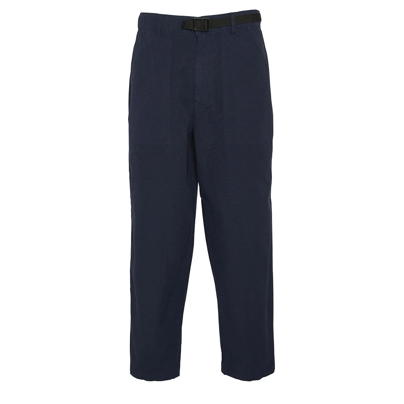 Barbour Grindle Straight-Leg Trousers Classic Navy - Parasol Store