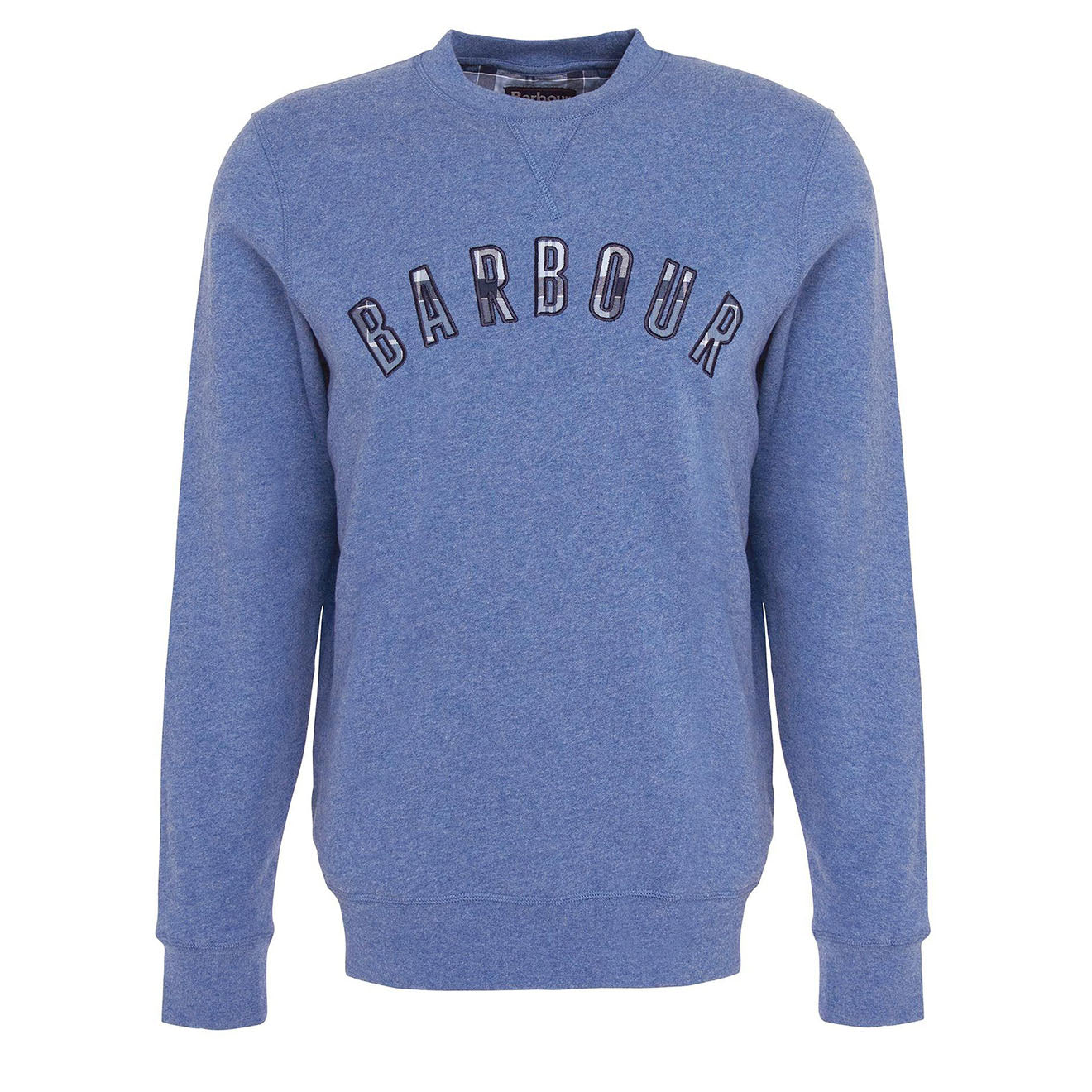 Barbour Debson Crew Neck Sweatshirt Chambray - Parasol Store