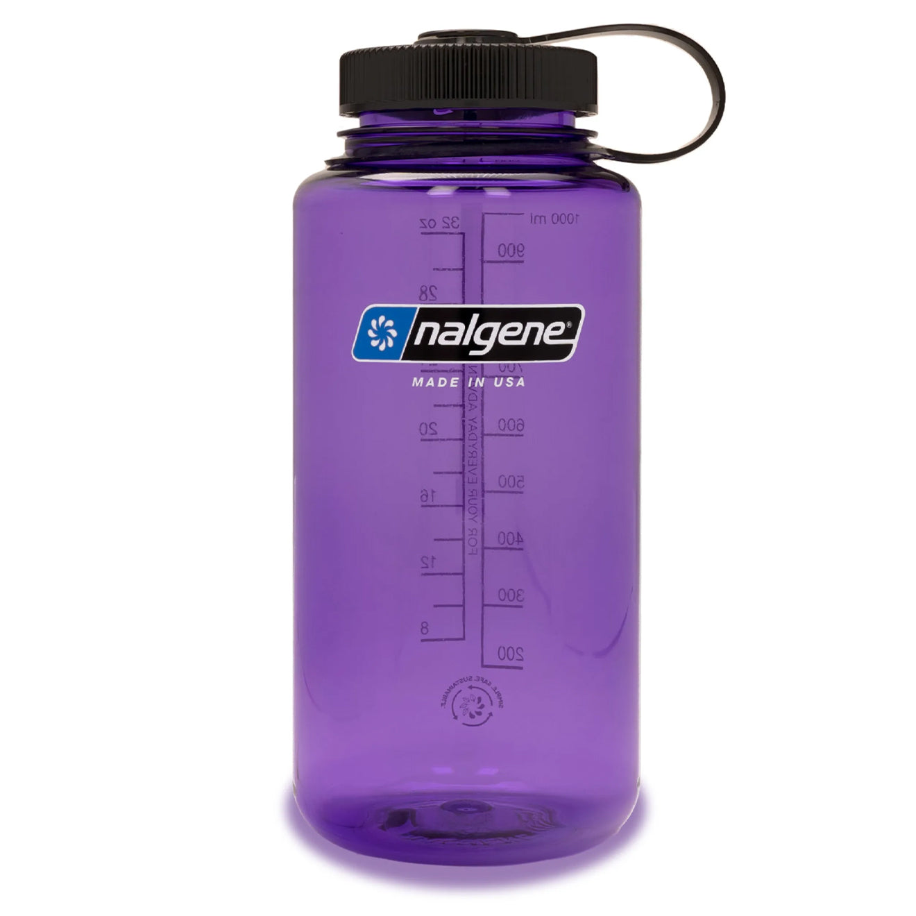 Nalgene Wide Mouth 1L Tritan Sustain Bottle Purple - Parasol Store