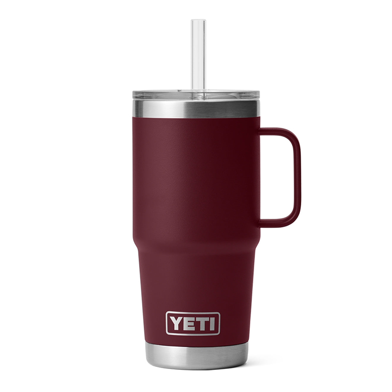 YETI Rambler 25oz Straw Mug Wild Vine Red - Parasol Store