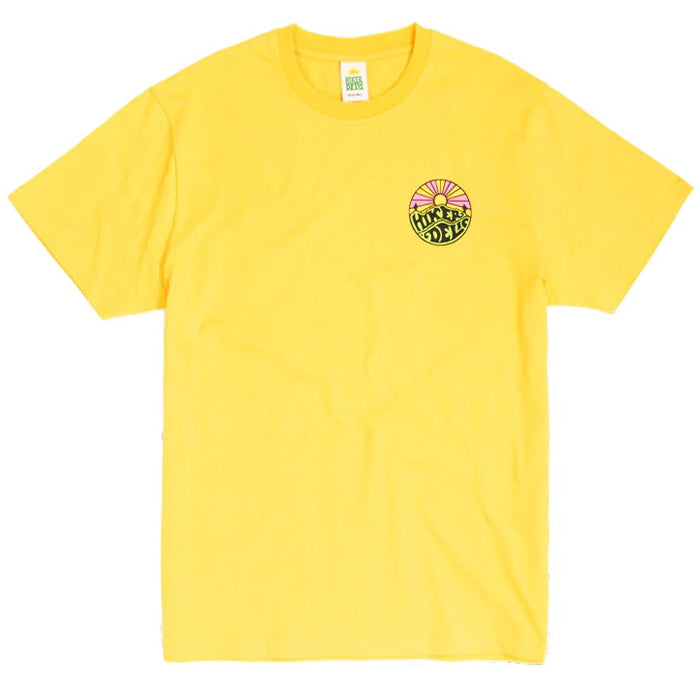 Hikerdelic Original Logo SS T-Shirt Washed Yellow - Parasol Store