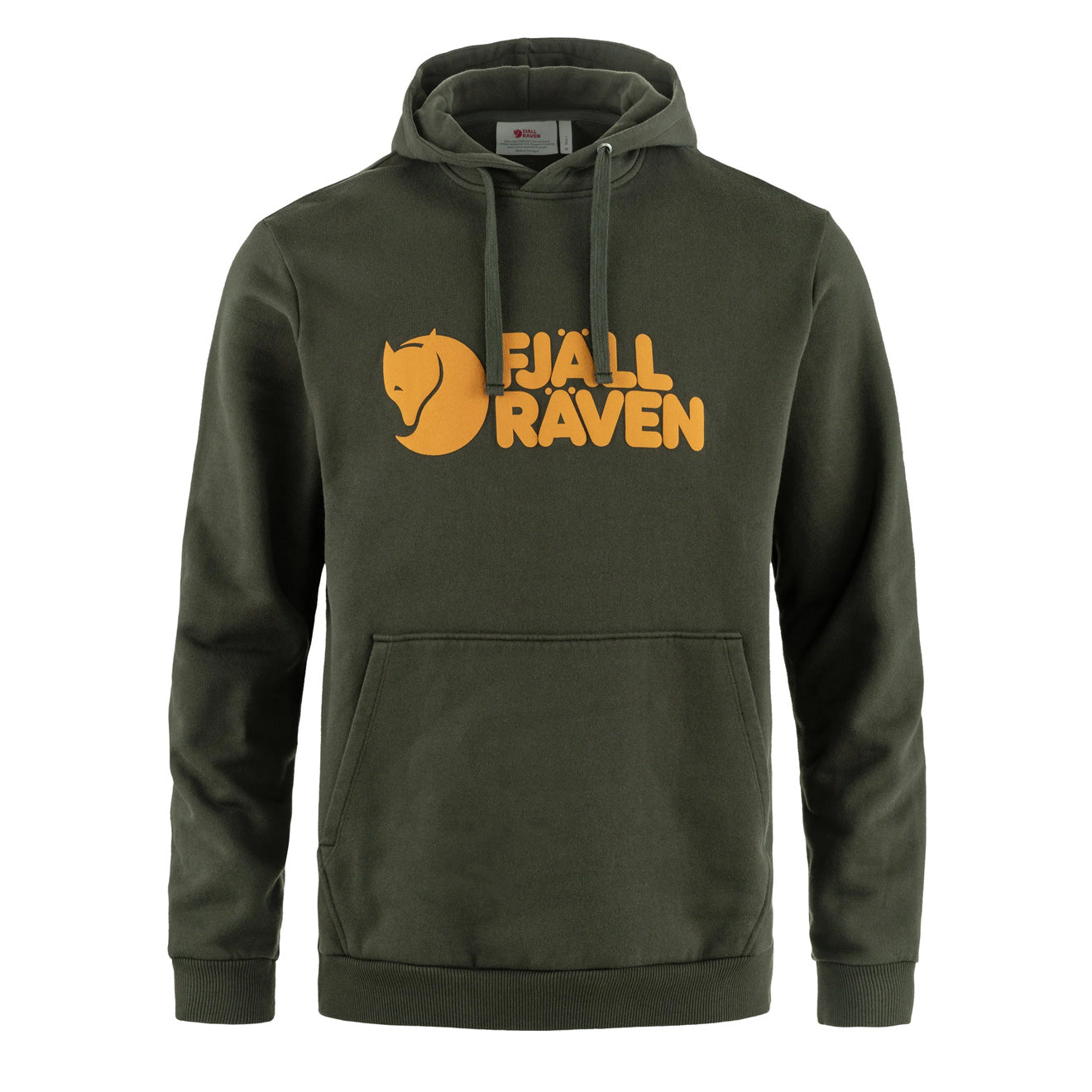 Fjallraven Logo Hoodie Deep Forest - Parasol Store