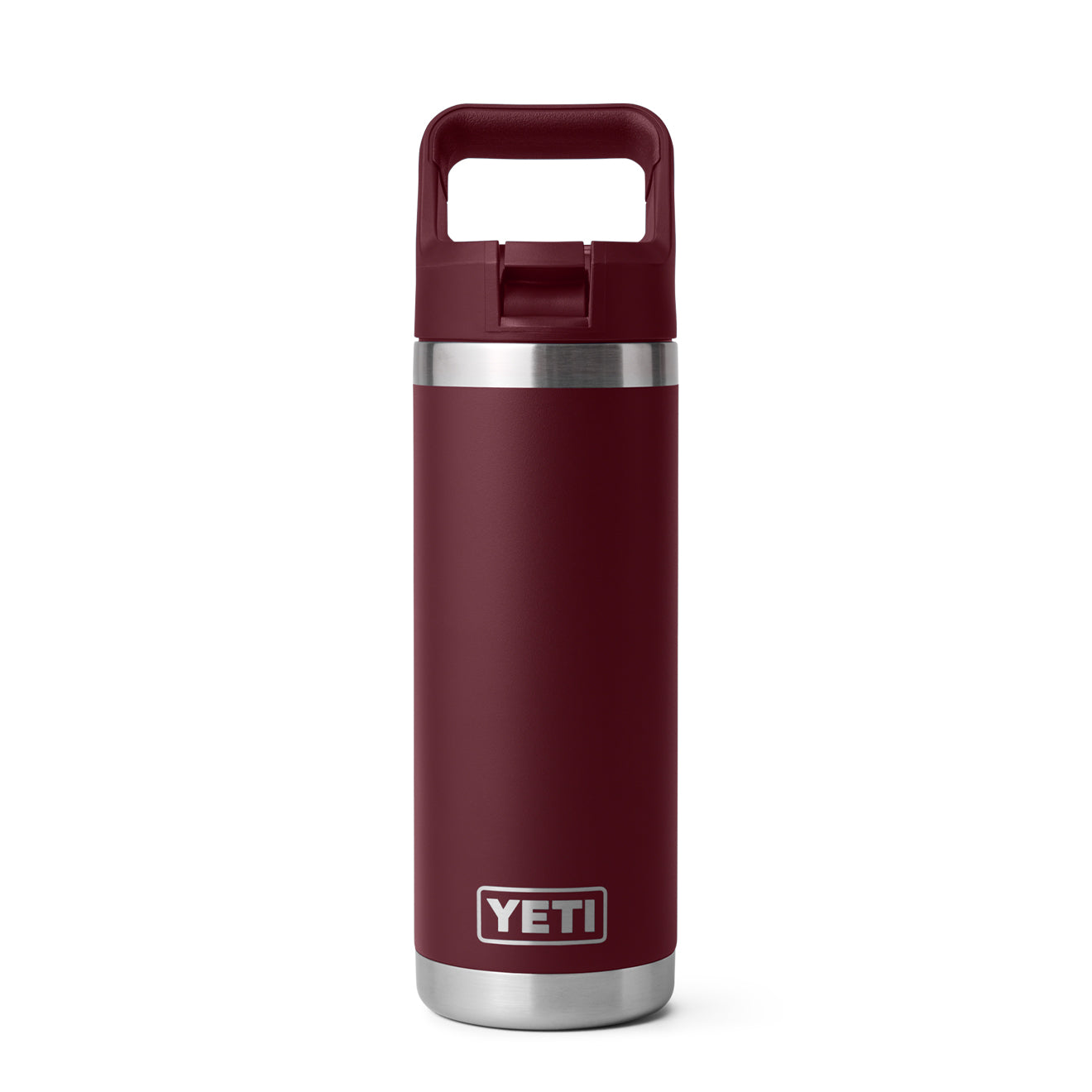 YETI Rambler 18oz Straw Bottle Wild Vine Red - Parasol Store