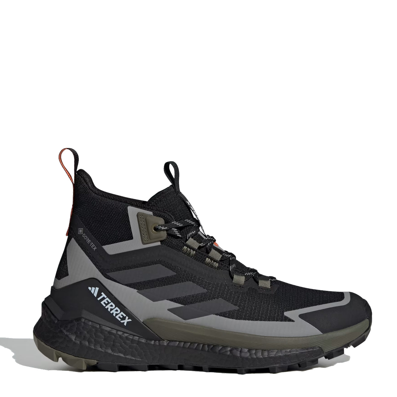 Adidas Terrex Free Hiker 2 Gore-Tex Hiking Shoes Core Black / Carbon / Olive Strata - Parasol Store