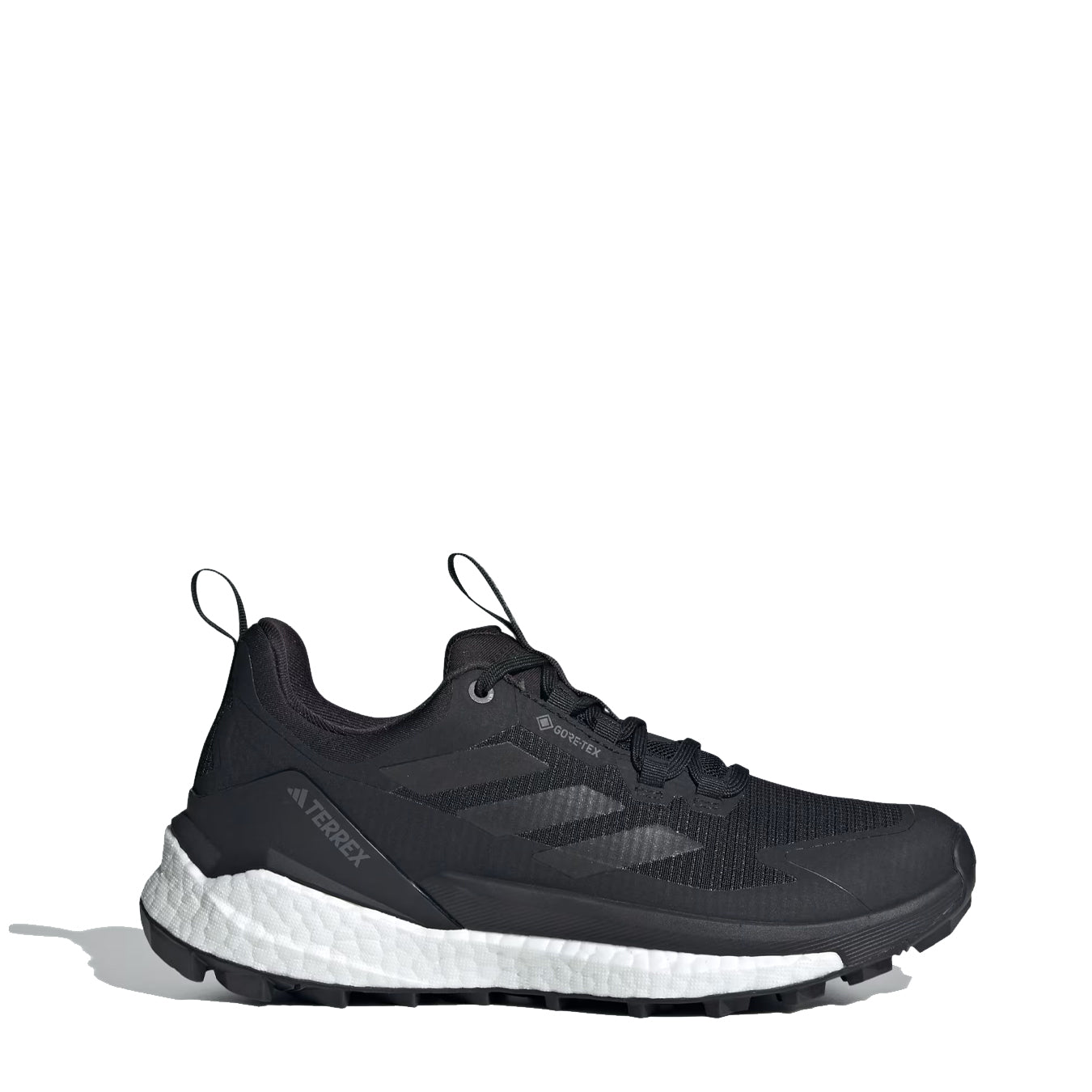 Adidas Terrex Womens Free Hiker 2.0 Low Gore-Tex Hiking Shoes Core Black / Core Black / Grey Four - Parasol Store