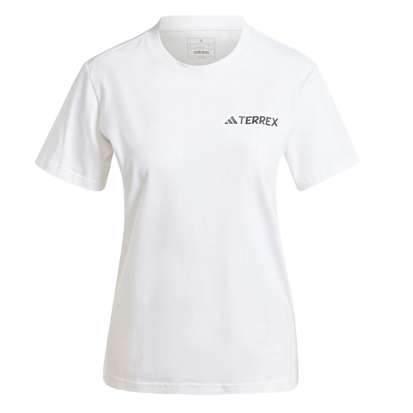 Adidas Terrex Womens Graphic T-Shirt White - Parasol Store