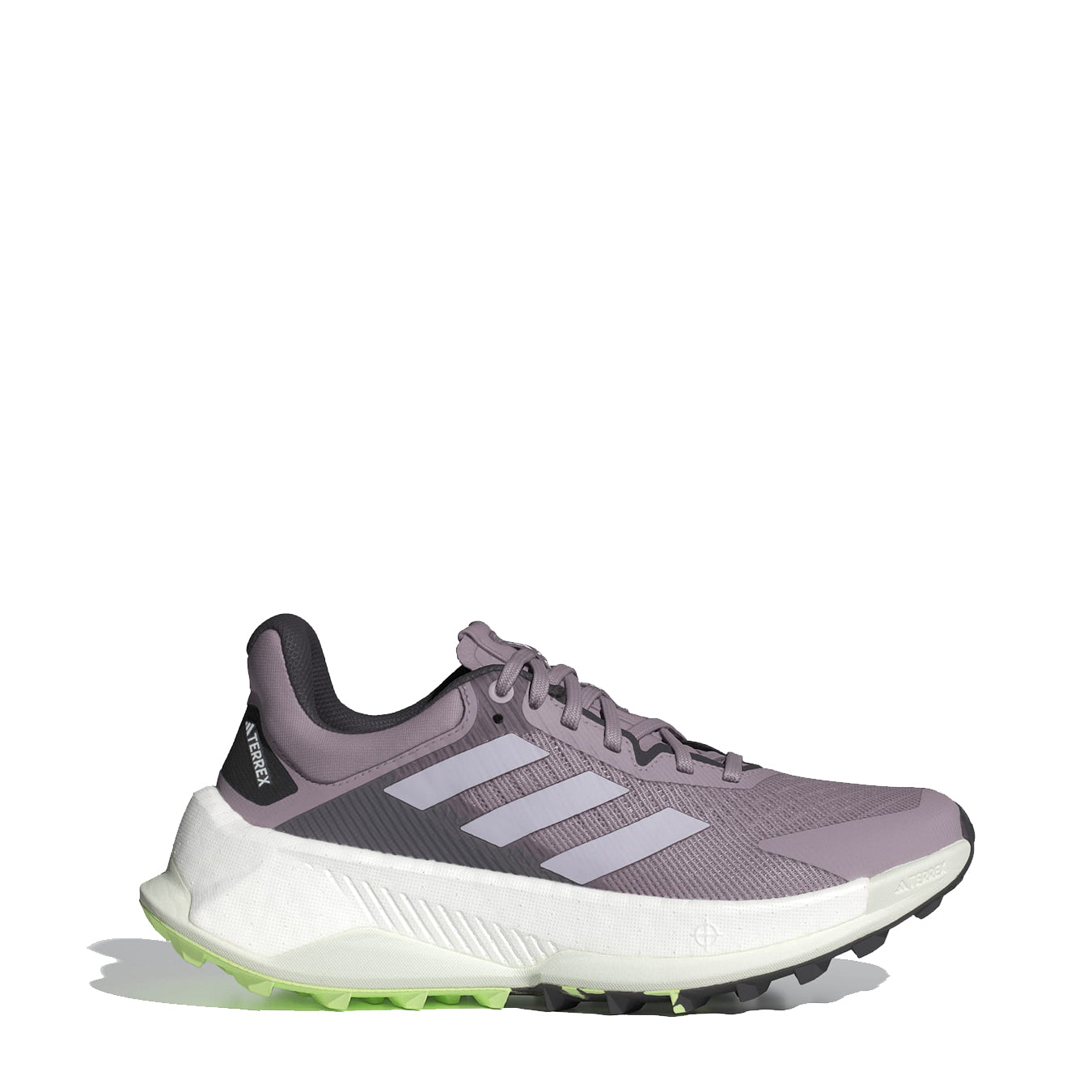 Adidas Terrex Womens Soulstride Ultra Preloved Fig/Silver Dawn/Aurora Black - Parasol Store