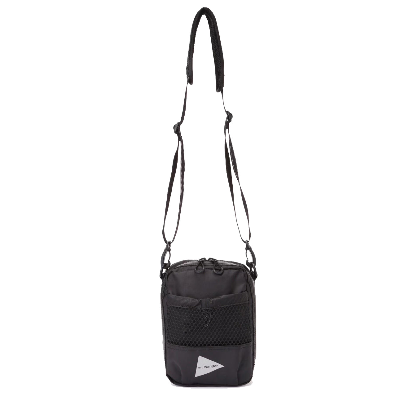 And Wander Ecopak Sholder Pouch Black - Parasol Store