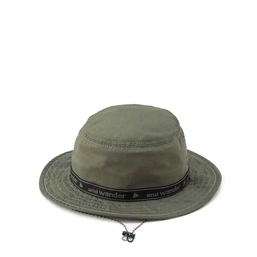 And Wander Jq Tape Hat Khaki And Wander