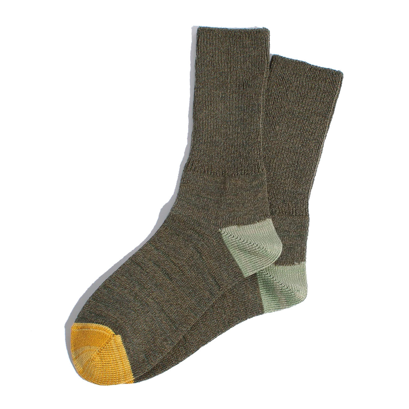 Anonymous Ism 2 Point Crew Sock Khaki - Parasol Store