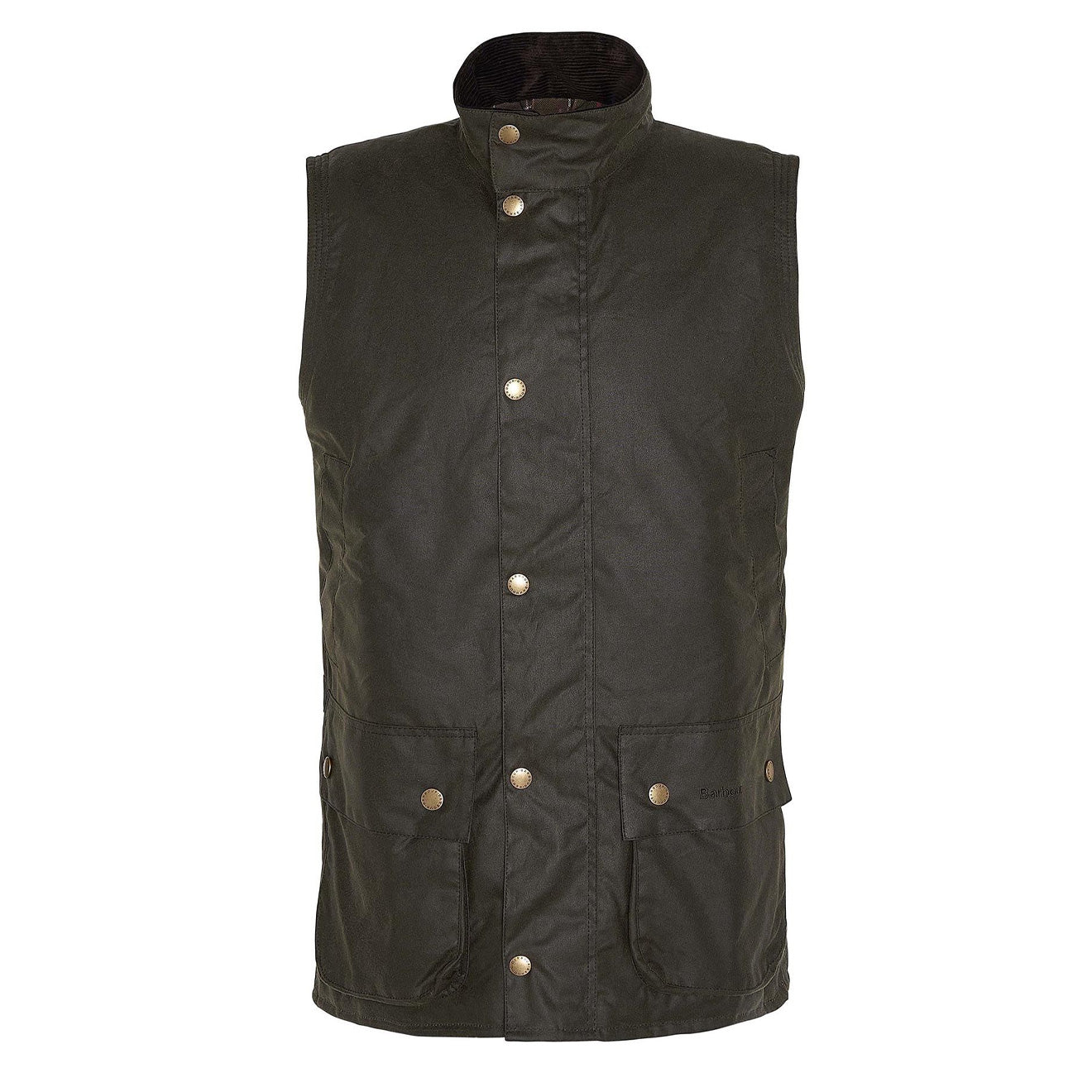 Barbour Westmorland Wax Gilet Archive Olive - Parasol Store