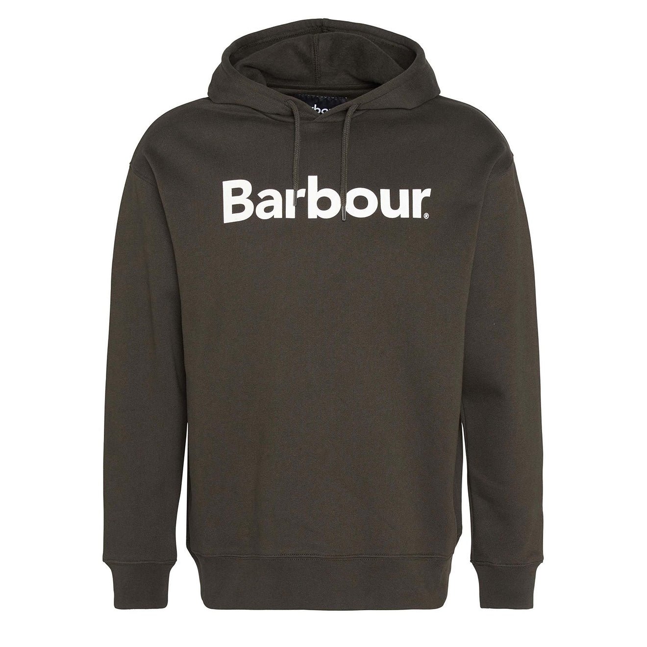 Barbour Brushed Nicholas OS Hoodie Sage - Parasol Store