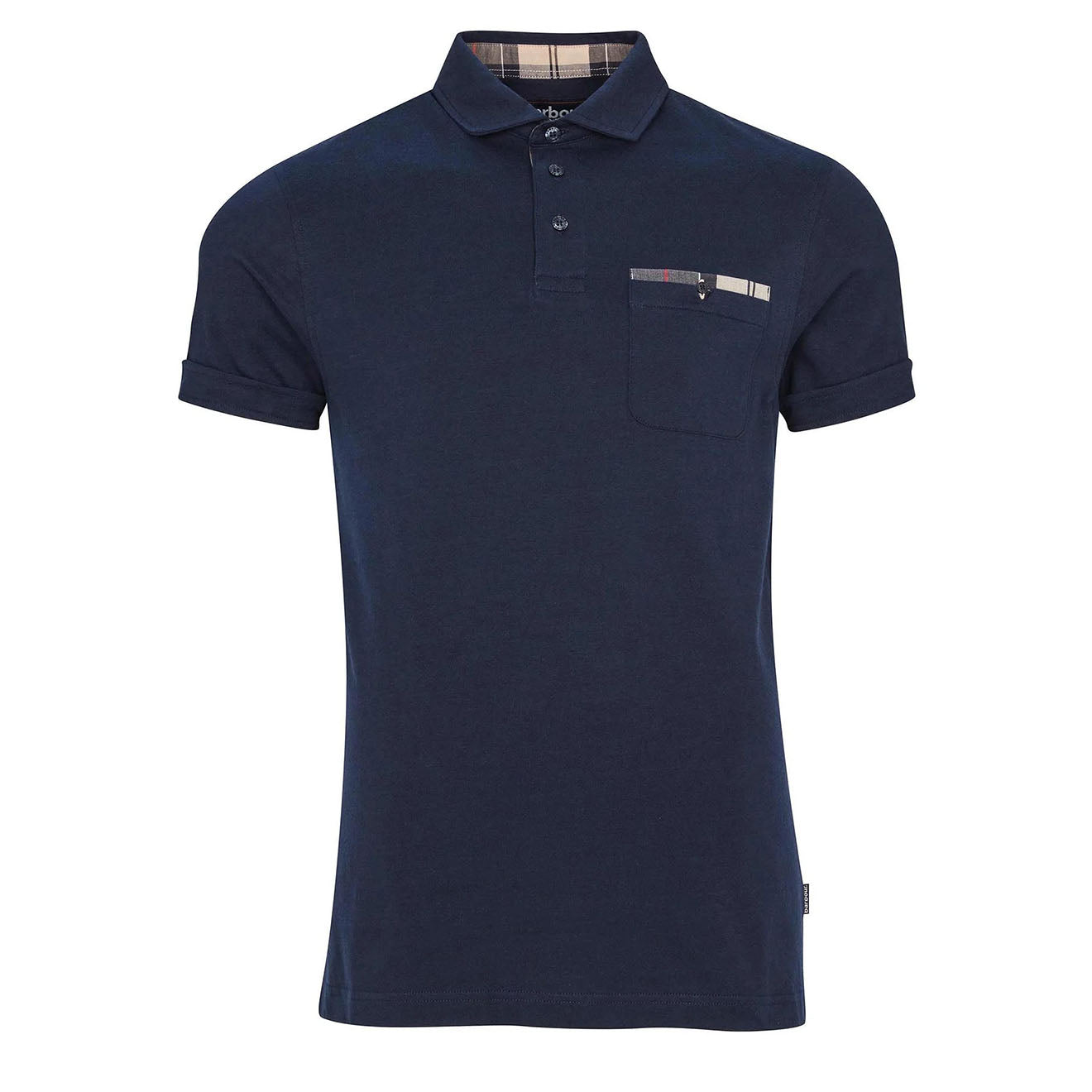 Barbour Corpatch Polo Shirt Navy - Parasol Store