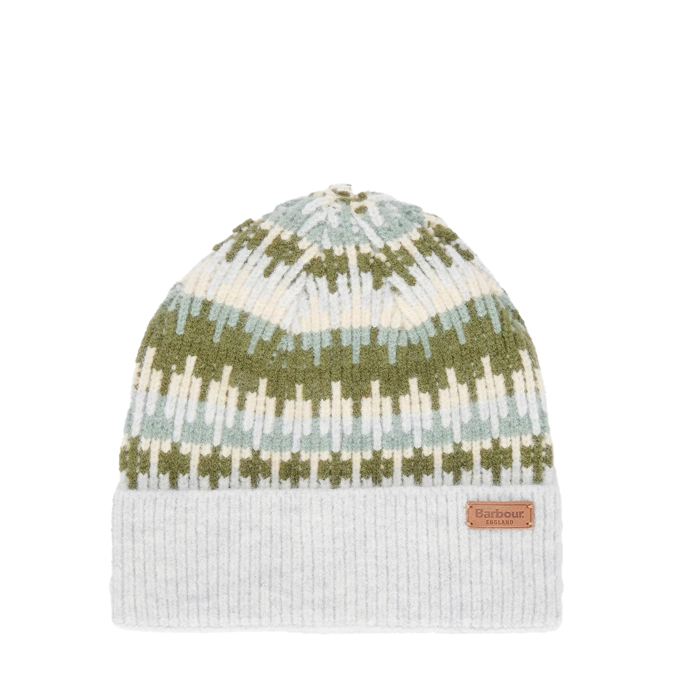 Barbour Craster Beanie Hat Ancient Loden - Parasol Store