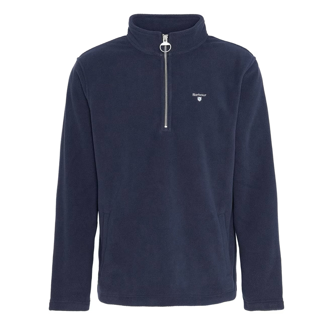 Barbour Essentials Half Zip Fleece Navy - Parasol Store