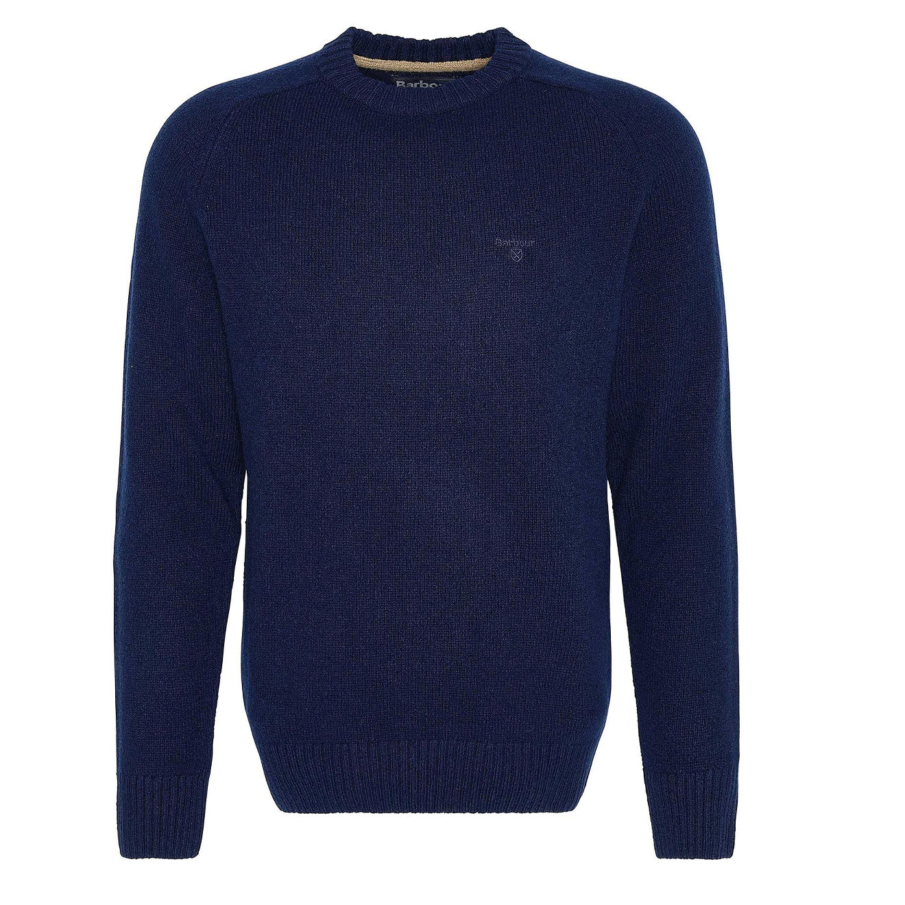 Barbour Grangetown Merino Crew Neck Sweater Navy - Parasol Store