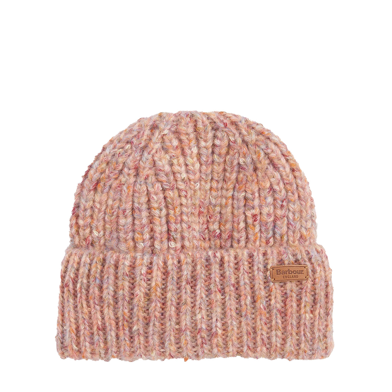 Barbour Greta Beanie Hat Pink Rust - Parasol Store