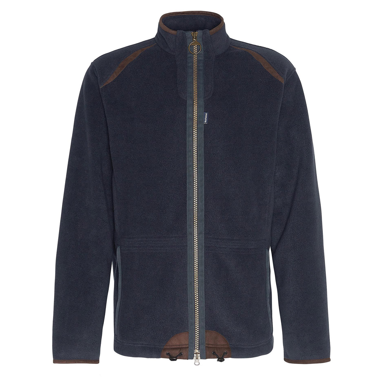 Barbour Langdale Fleece Jacket Navy - Parasol Store