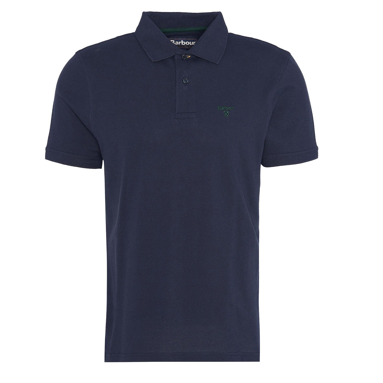 Barbour Lightweight Sports Polo Shirt Sapphire Navy - Parasol Store