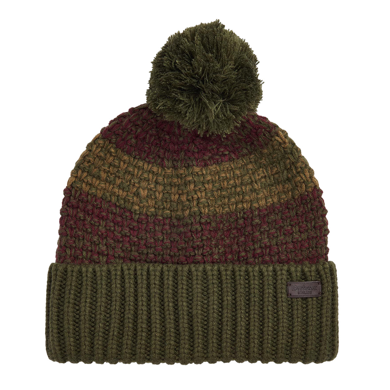 Barbour Morar Beanie Hat Ivy Green - Parasol Store