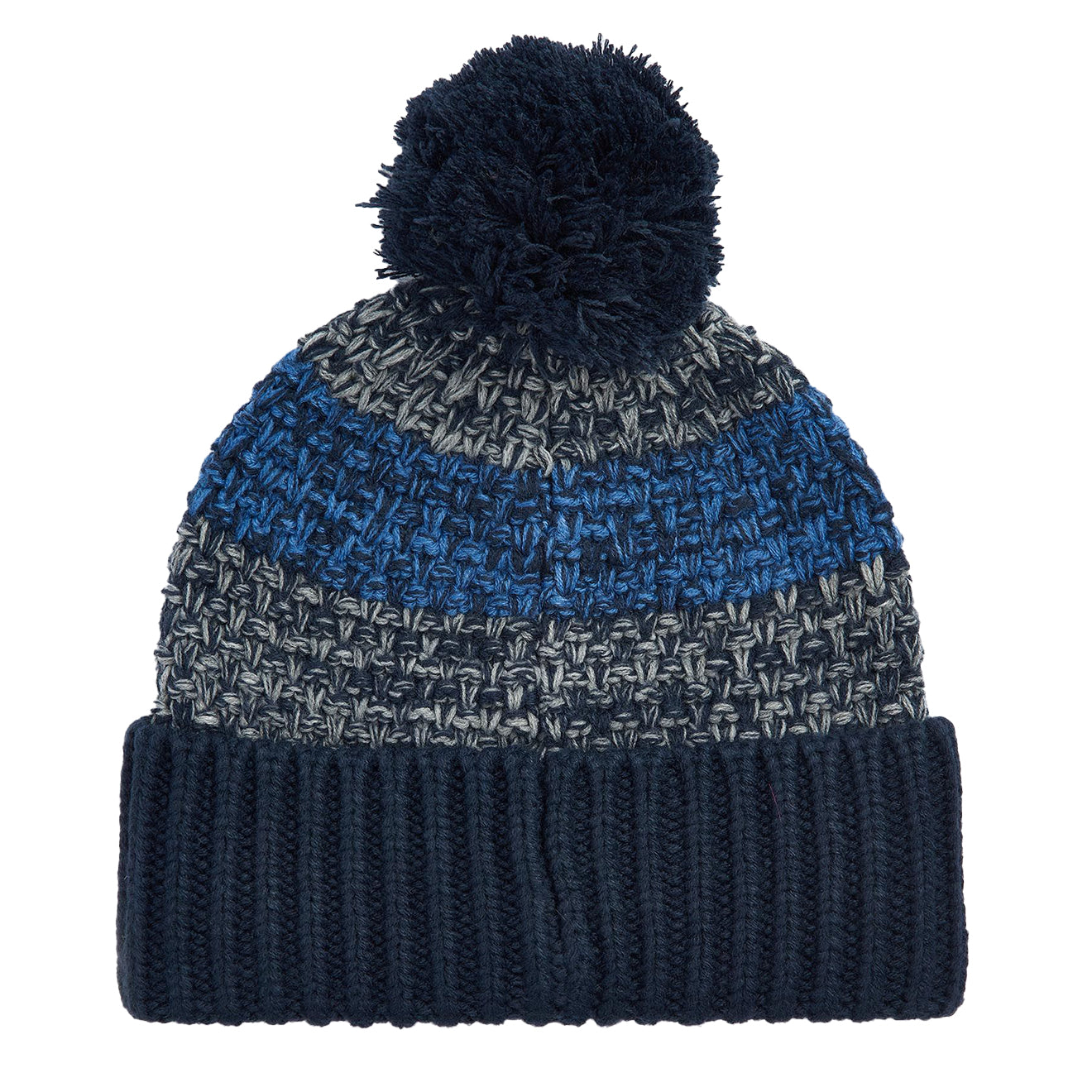 Barbour Morar Beanie Hat Navy - Parasol Store