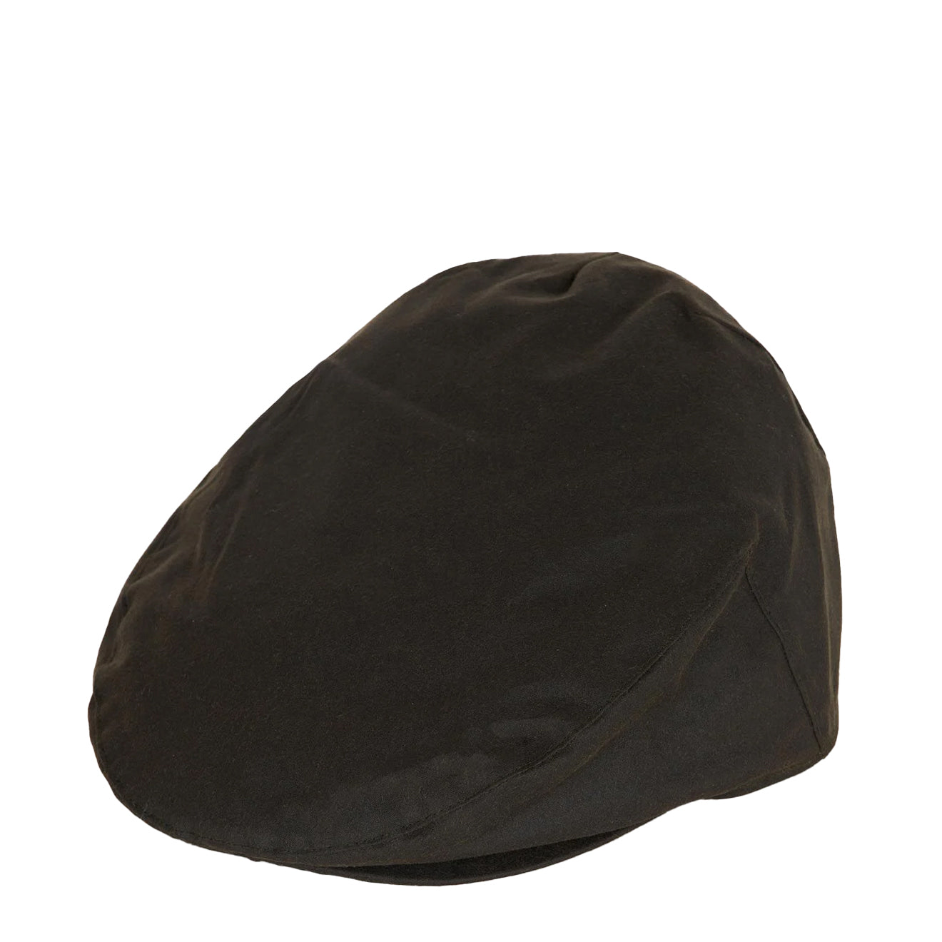 Barbour Wax Flat Cap Olive - Parasol Store