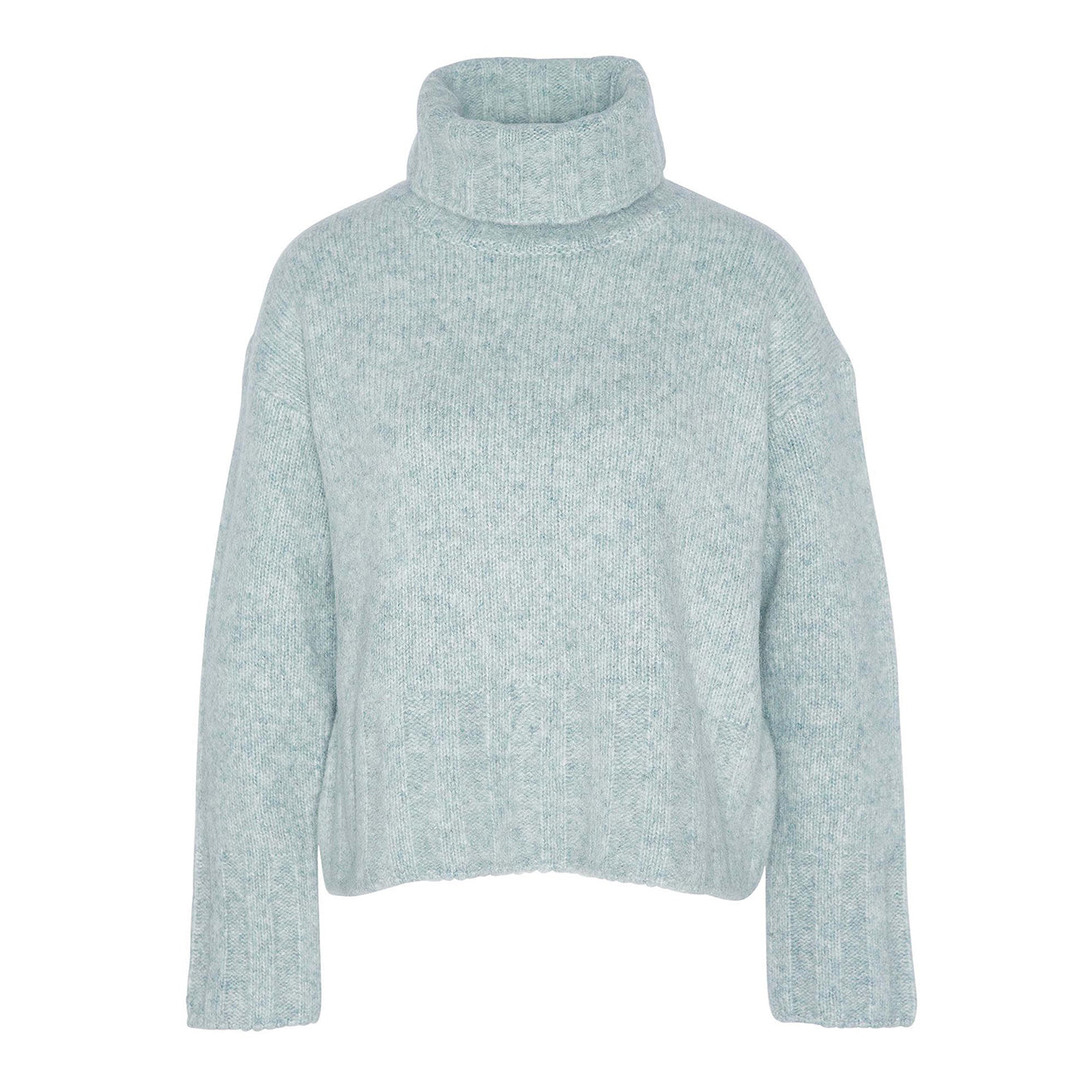 Barbour Womens Anita Knitted Jumper Soft Mint - Parasol Store