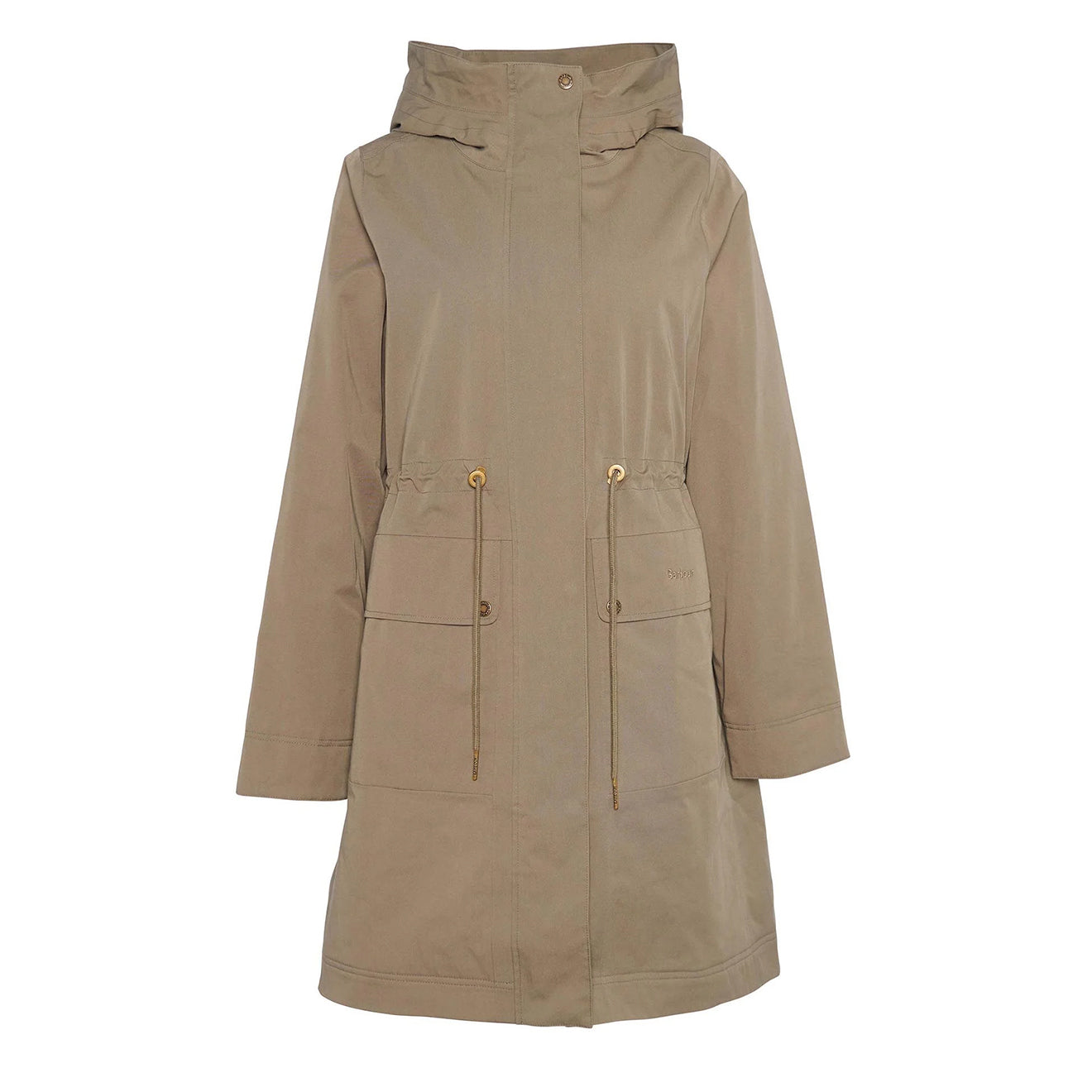 Barbour Womens Bowlees Waterproof Jacket Winter Moss / Classic - Parasol Store