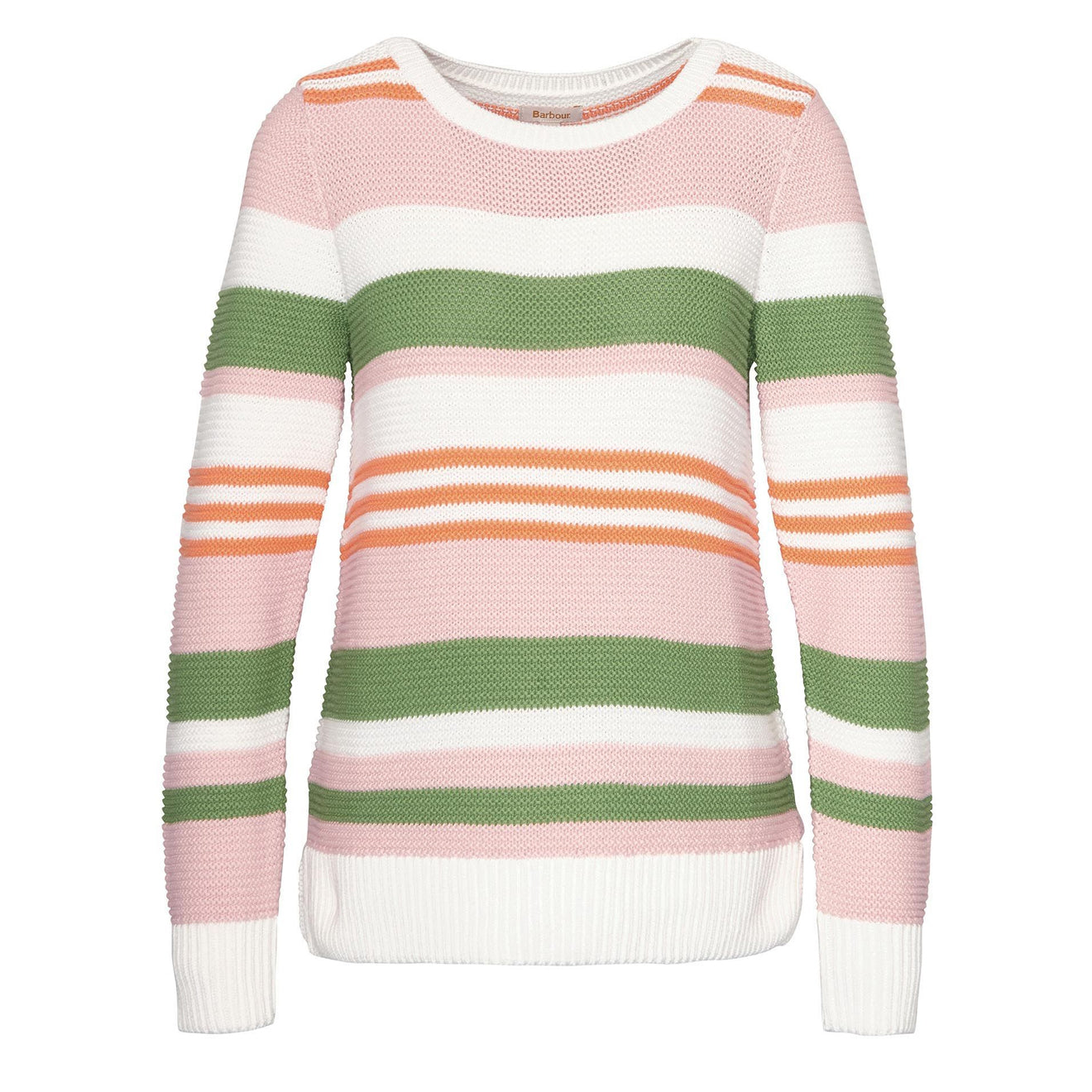 Barbour Womens Littlehampton Knitted Sweater Multi Stripe - Parasol Store