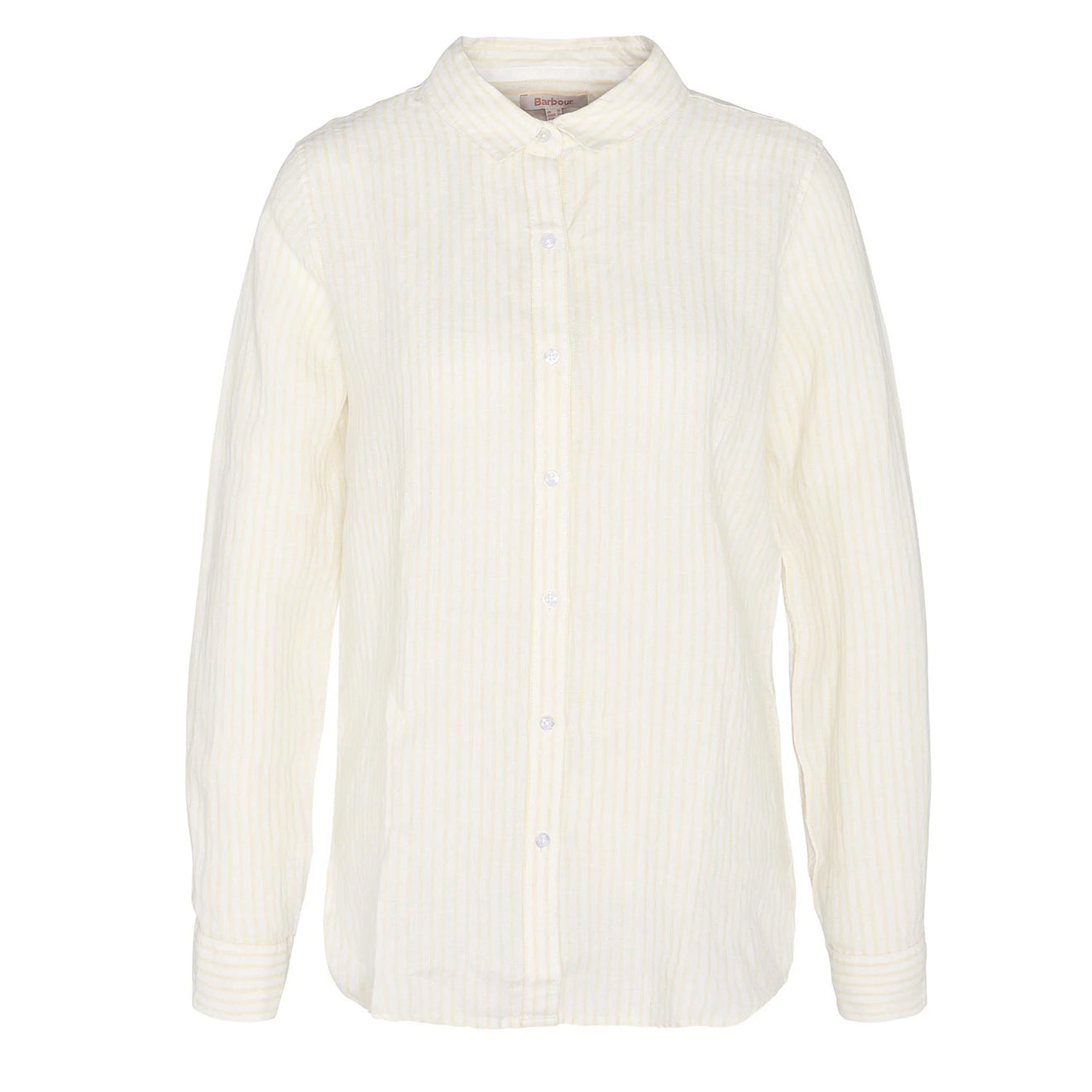 Barbour Womens Marine Relaxed Shirt Lemonade - Parasol Store