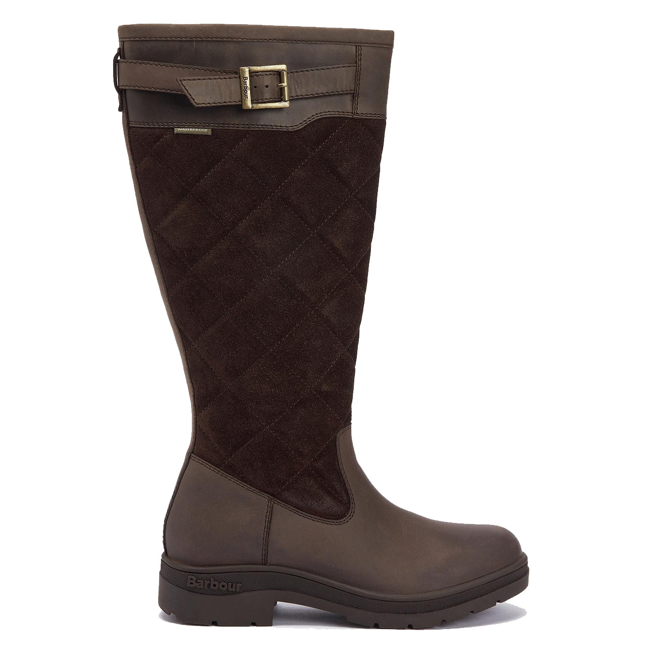 Barbour Womens Oak Tall Boot Brown - Parasol Store