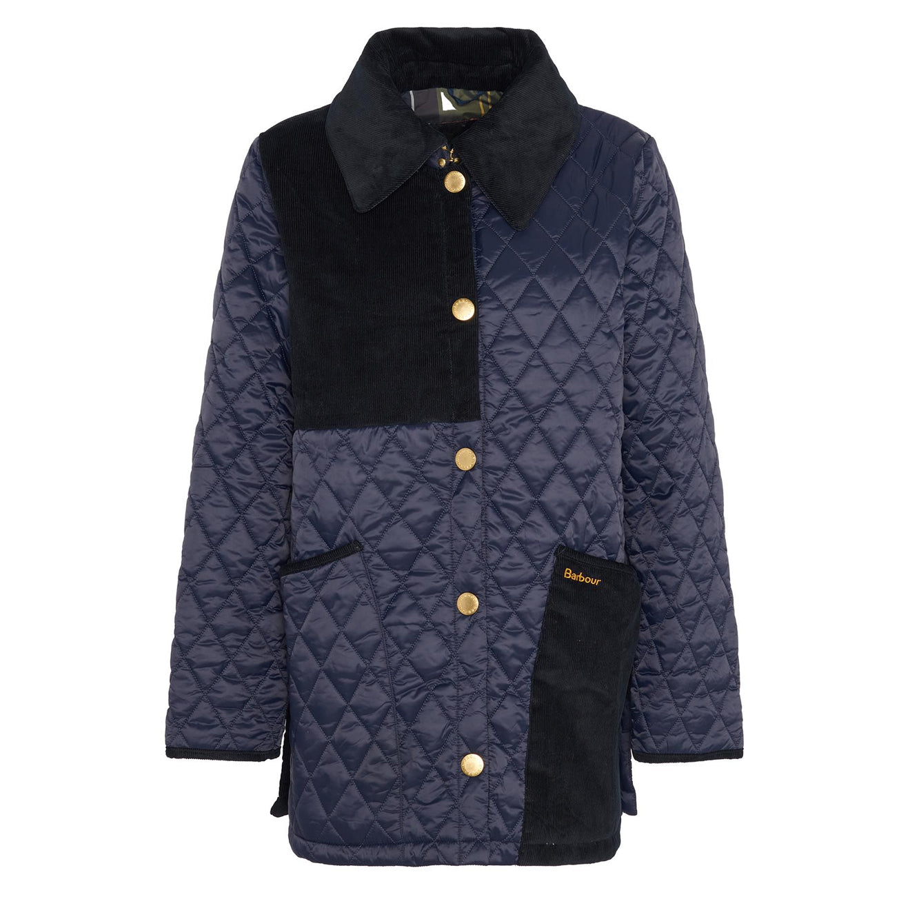 Barbour Womens Reeth Quilt Navy / Classic - Parasol Store