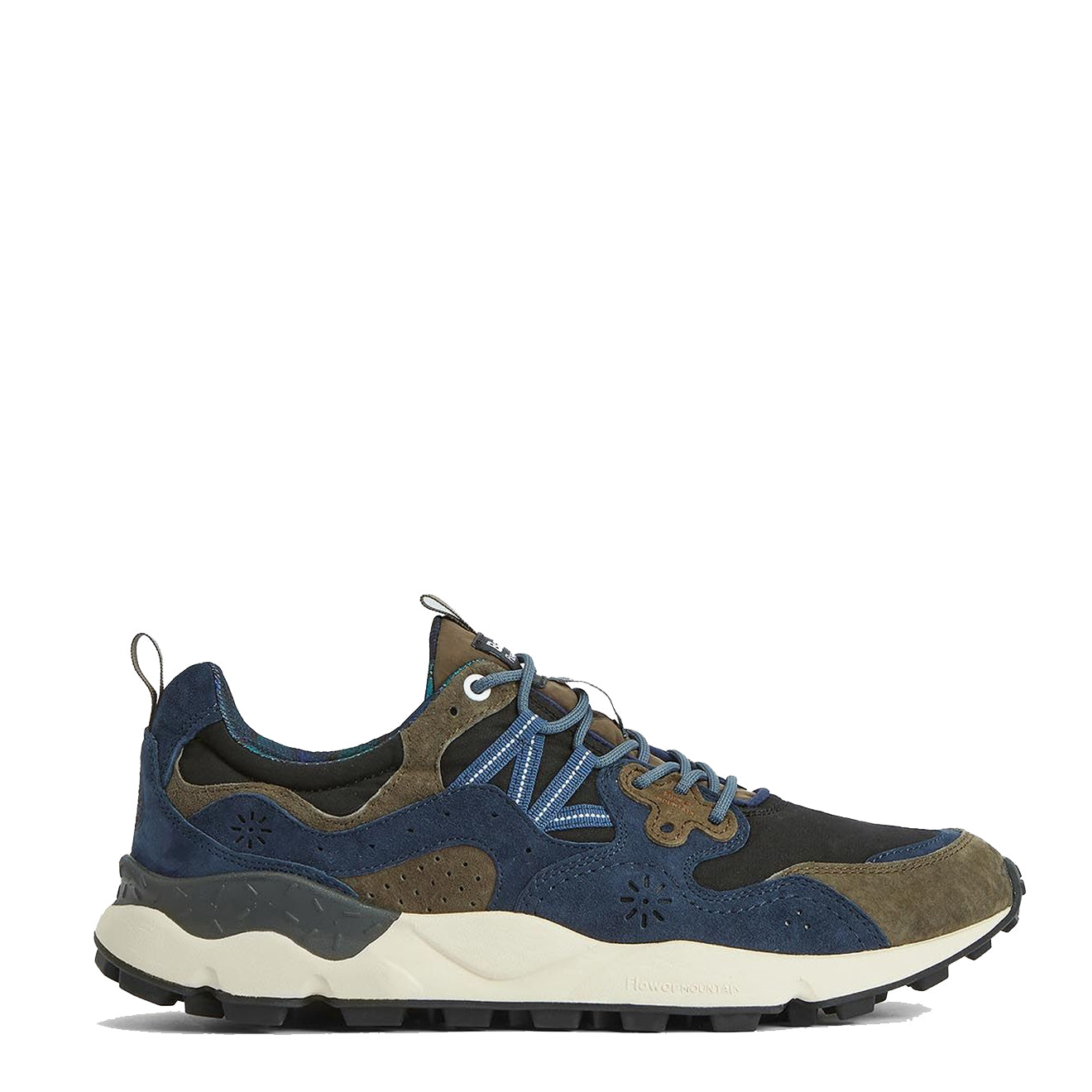 Barbour x Flower Mountain Yamano 3 Trainer Navy / Olive - Parasol Store