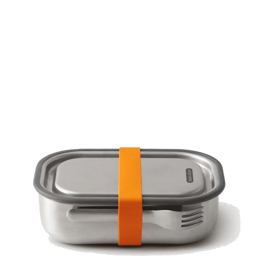 Black + Blum Stainless Steel Lunch Box Large Orange - Parasol Store