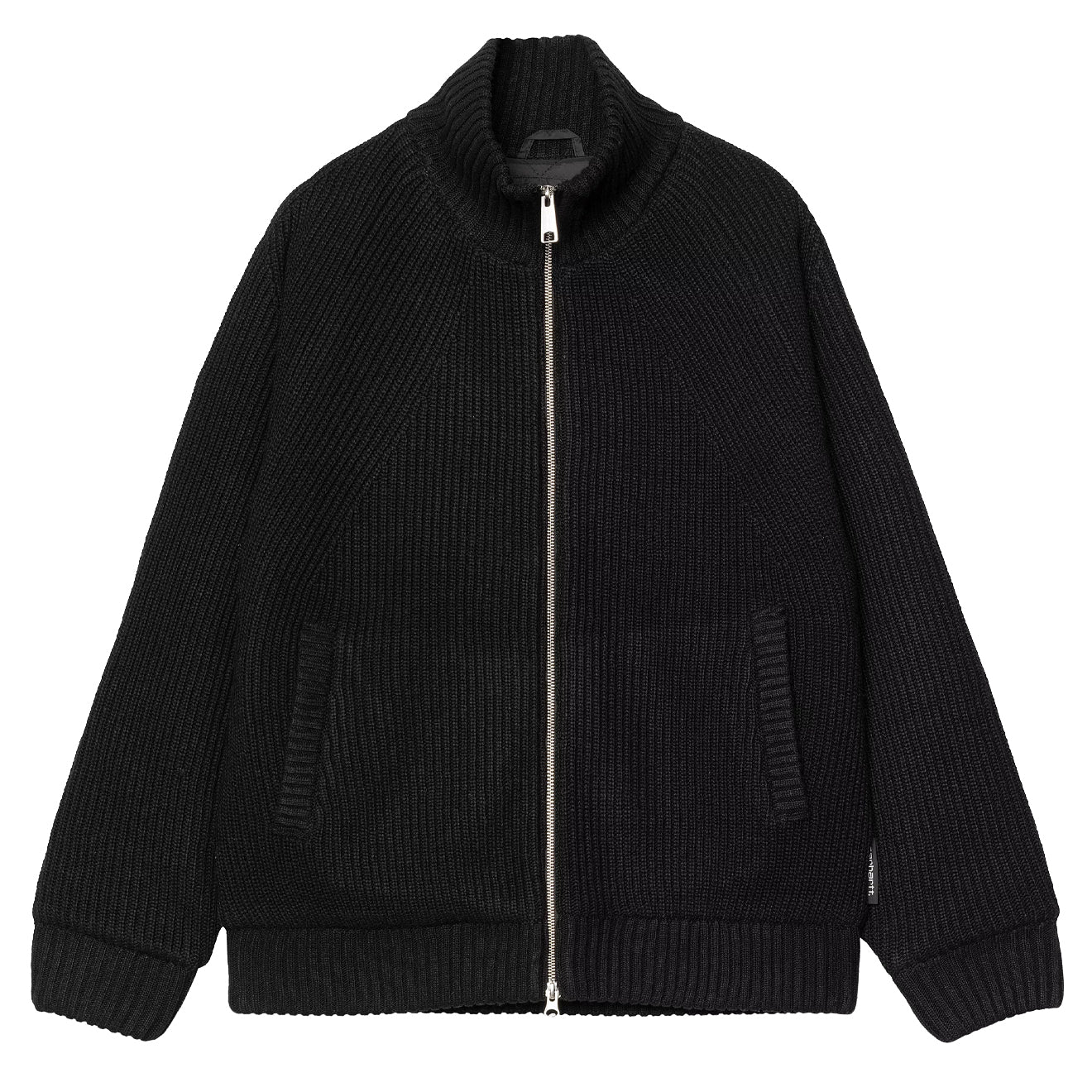 Carhartt WIP Banley Sweater Jacket Black - Parasol Store