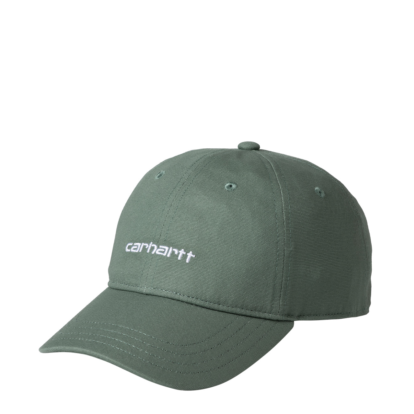 Carhartt WIP Canvas Script Cap Park / White - Parasol Store