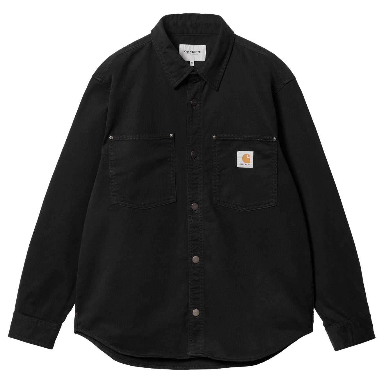 Carhartt WIP Derby Shirt Jac Black Rinsed Carhartt WIP