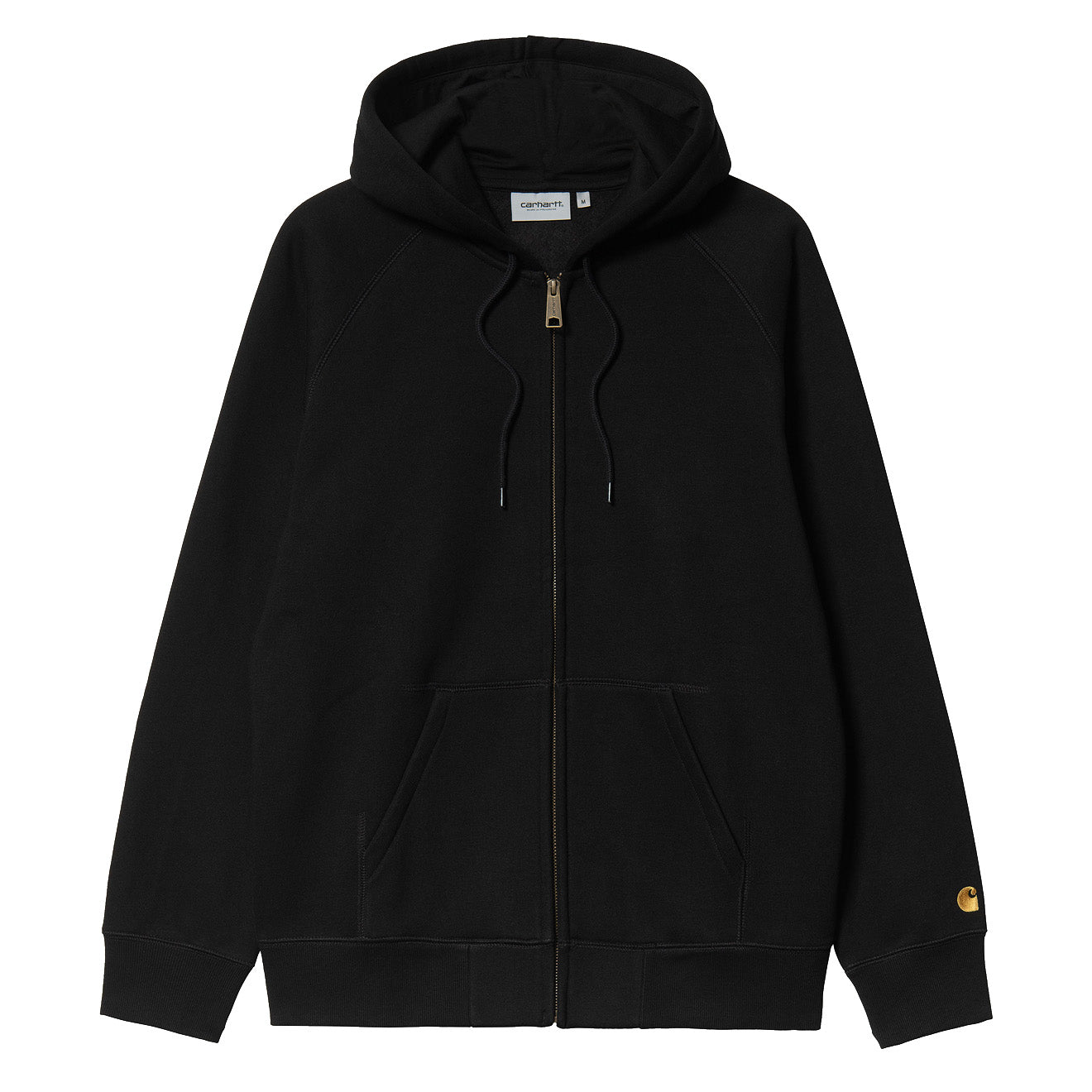 ​Carhartt WIP Hooded Chase Jacket Black / Gold