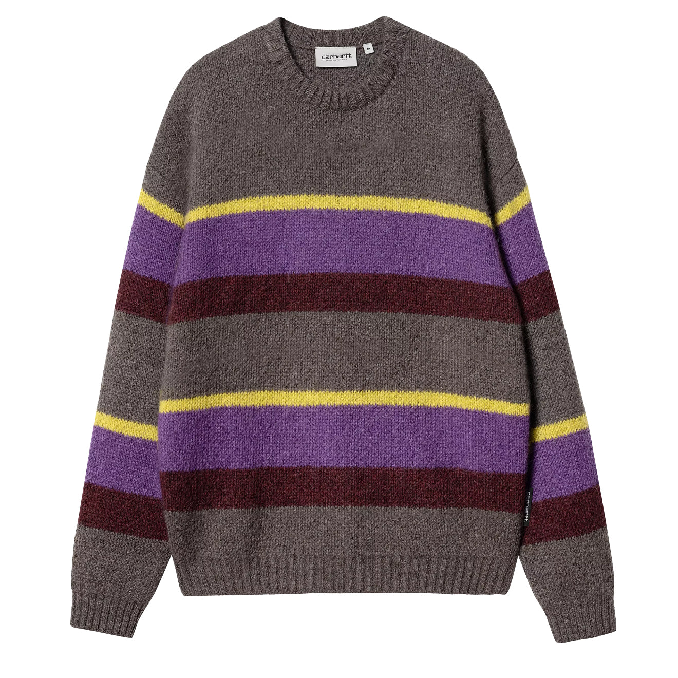 Carhartt WIP Merton Sweater Sundling Stripe Aura - Parasol Store