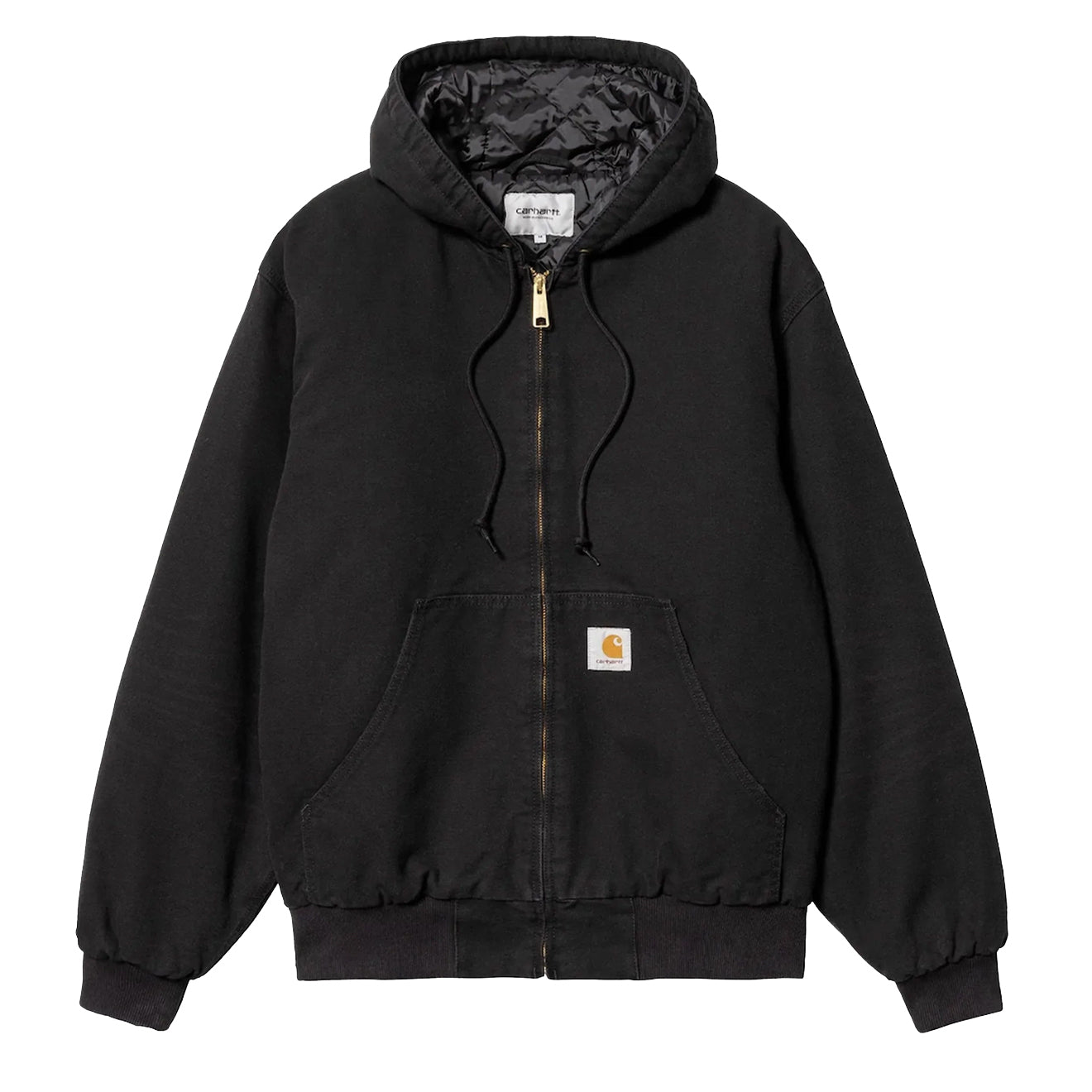 Carhartt WIP OG Active Jacket Black Aged Canvas - Parasol Store