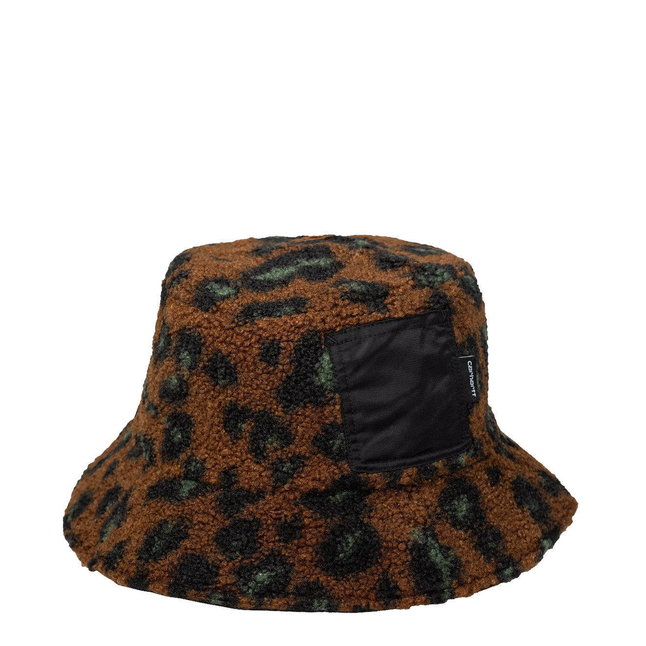 Carhartt WIP Orla Bucket Hat Camo Leo Jacquard Tamarind / Black - Parasol Store