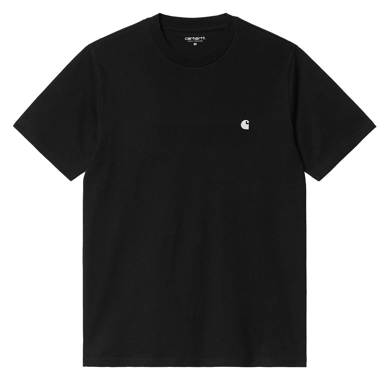 Carhartt WIP S/S Madison T-Shirt Black / White - Parasol Store