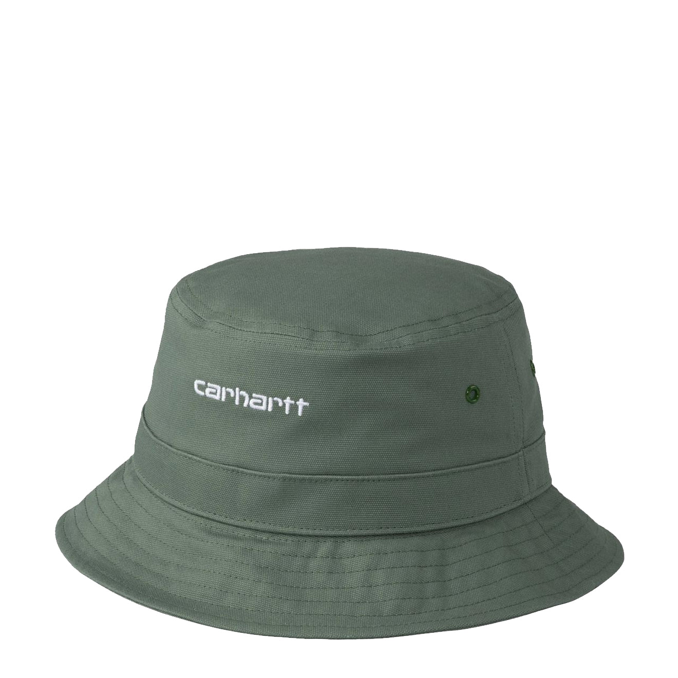 Carhartt WIP Script Bucket Hat Park / White - Parasol Store